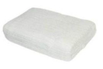 White Cotton Cellular Blanket S/B