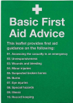 Basic First Aid Guide Leaflet
