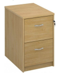 Oak 2 Draw Storage Unit 690X560X460MM