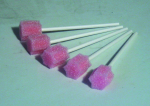 Mouth Swabs - Pink - Sterile