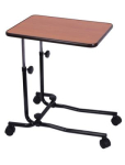 Over Bed/Chair Table 4 Castor Tilting Top Multipurpose Table