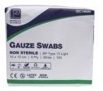 Swabs - Gauze - non-sterile - 10x10 8 Ply