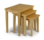Cleo Nest of Tables - set of 3 Light Oak