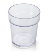 Clear Plastic Beaker With No Lid