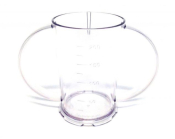 Clear 2 Handled Beaker Graduated