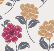 Duvet Cover - Single F/R (Envelope) Bloom Honey