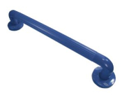 Blue Fluted Grab Rail - UPVC 24inch (600mm)