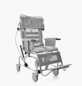 Adult Tilt in Space Shower Chair with Mesh Seat & Back