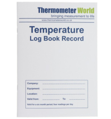 Temperature Log Book