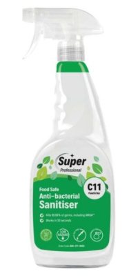 Anti-Bacterial Sanitiser Food Safe 750ml