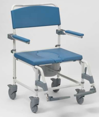 Aston Bariatric Shower Commode 21.5Inch Heavy Duty