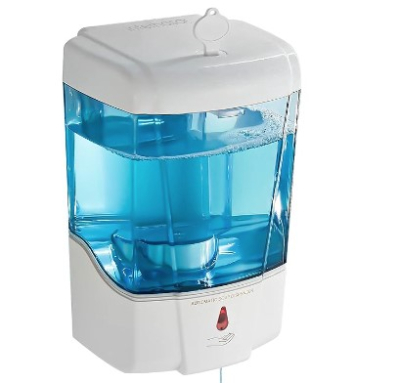 Automatic Bulk Fill Soap Dispenser 600ml in White