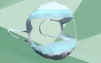 Clear Panoramic Medical Mask EN14683 Type 2R