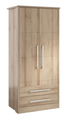 Linea 30Inch Gents Wardrobe Beech