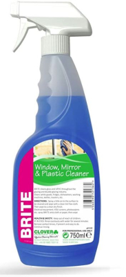 Glass Window Mirror Cleaner Brite - 750ml