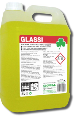 Machine Glasswash Detergent GLASSI - 5Ltr