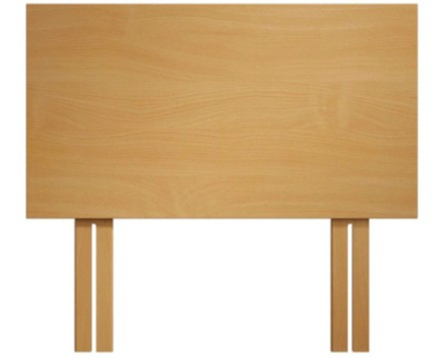 Double Wooden Headboard 4ft6 Beech