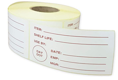 Label - Prepped Product Label (500)