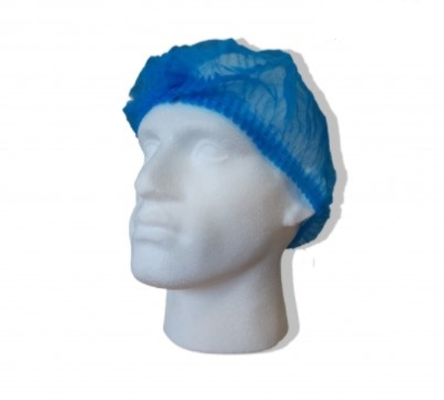 Mob Cap - BLUE - Non Woven Premier - Pack 100