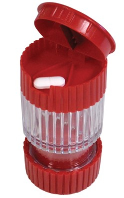 3 in 1 Pill Crusher & Cutter With Storage