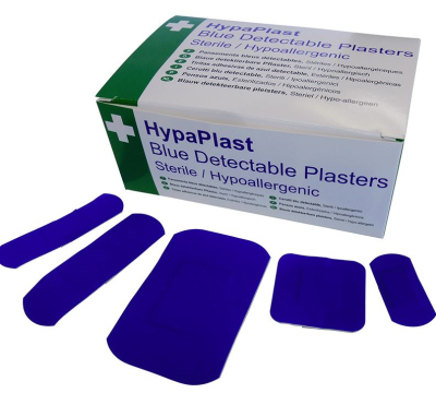 Assorted Blue W/P Plasters