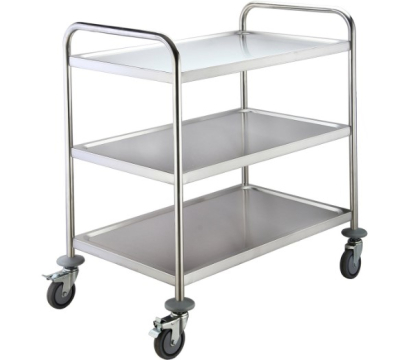 3 Shelf S/S Clearing Trolley
