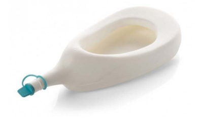 1L White Petal Style Female Urinal