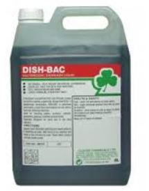 DISH-BAC Bactericidal Washing Up Liquid 5Ltr