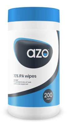 AZO IPA Disinfection Wipes 70% Alcohol