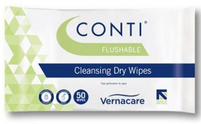 Protec BIO FLUSHABLE Nursing Dry Wipe