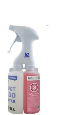 X2 Surface Cleaner & Sanitiser Pink - 325ml